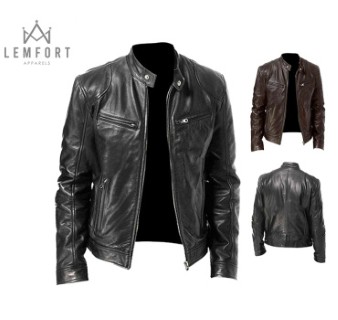 mens-vintage-cafe-racer-black-brown-genuine-leather-slim-fit-real-biker-jacket