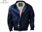Men A-2 Air Force Flight Bomber Genuine Leather Jacket