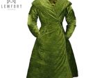 GRACE SACHS THE UNDOING NICOLE KIDMAN's LONG COAT WOOL BLEND GREEN FLOOR COAT