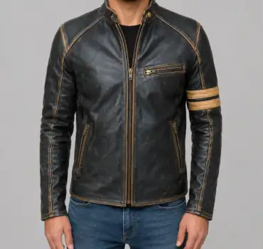 mens-black-biker-vintage-motorcycle-distressed-cafe-racer-sheep-leather-jacket