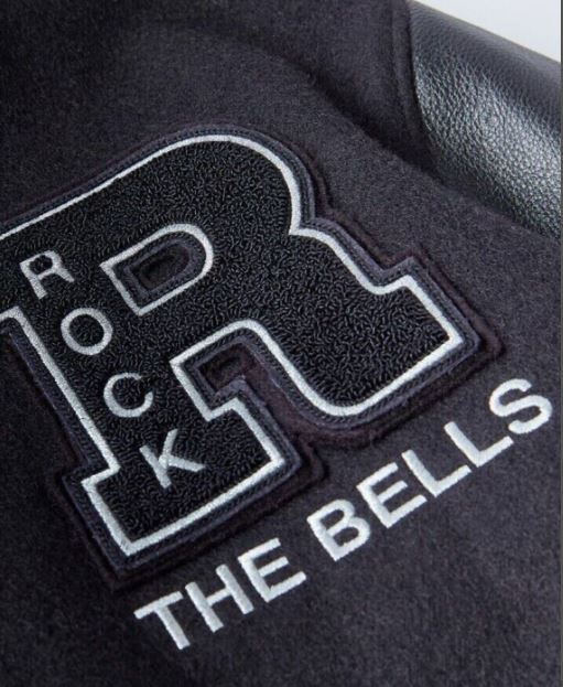 LL Cool J Rock The Bells Letterman Jacket with Real Cowhide Leather Sleeves - Image 9