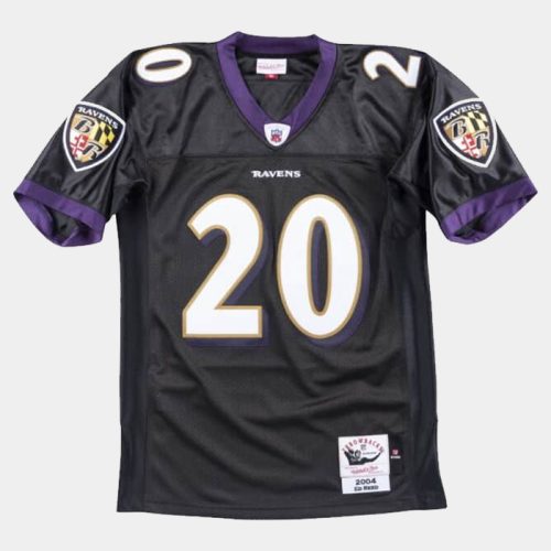 Men’s Ed Reed Black Baltimore Ravens Retired Player Alternate Game Jersey