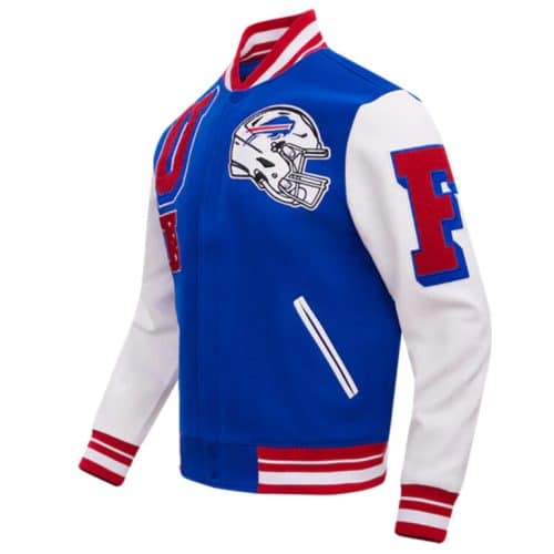 Buffalo Bills Mashup Men’s Wool Varsity Jacket
