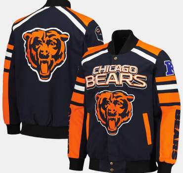 nfl-jackets-chicago-bears-mens-chicago-bears-forward-racing-full-snap-jacke