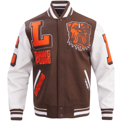 NFL Cleveland Browns Men’s Letterman Jacket