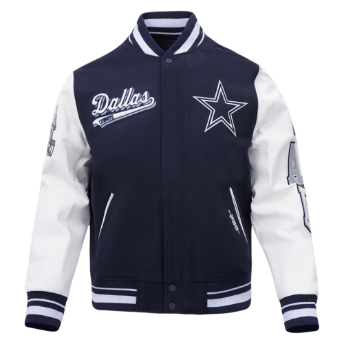 NFL Jackets / Dallas Cowboys Dallas Cowboys Men’s Navy Blue Varsity Jacket