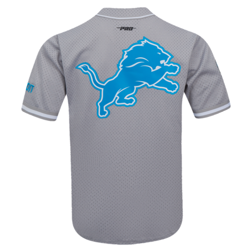 NFL Detroit Lions Men’s Script Tail Gray Shirt