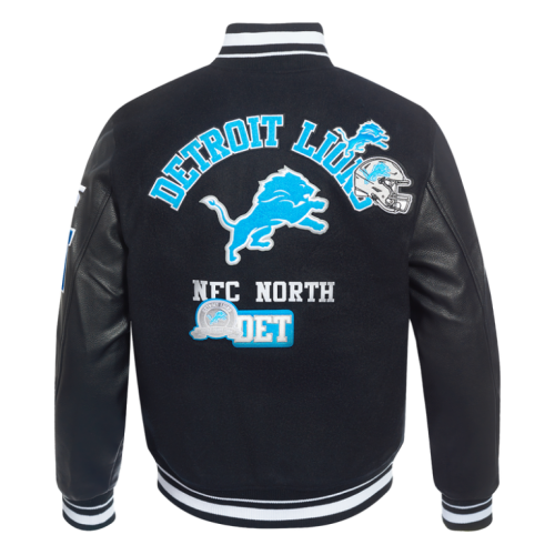 NFL Detroit Lions Wool Varsity Jacket
