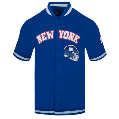 New York Giants Short Sleeve Satin Jersey