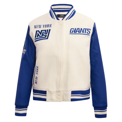 Women’s New York Giants Retro Wool Varsity Jacket