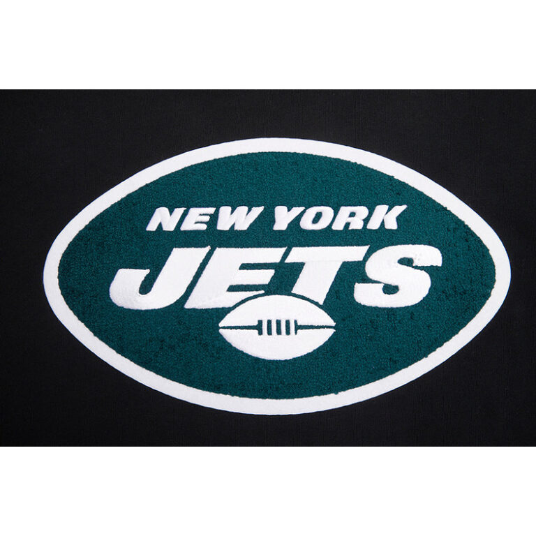 Men’s New York Jets Mashup Black Pullover Hoodie - Image 6