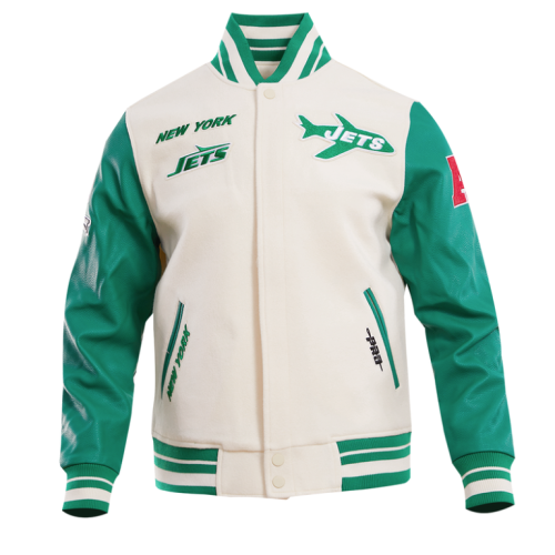 NFL Men’s New York Jets Retro Varsity Jacket