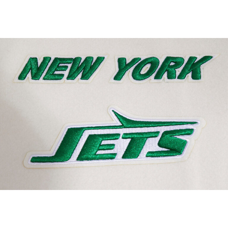 NFL Men’s New York Jets Retro Varsity Jacket - Image 8