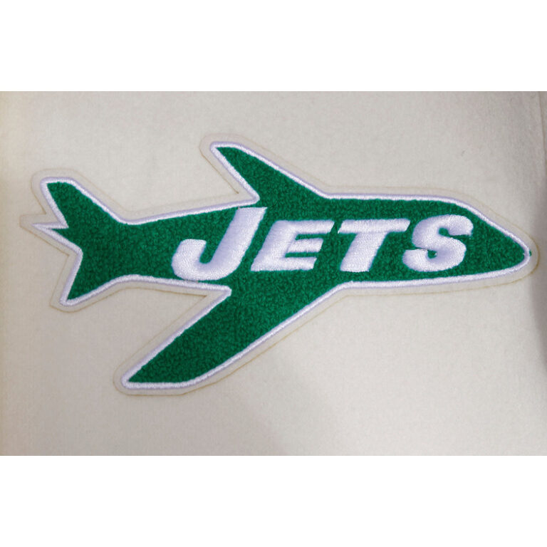 NFL Men’s New York Jets Retro Varsity Jacket - Image 10
