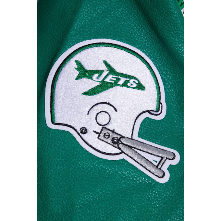 NFL Men’s New York Jets Retro Varsity Jacket - Image 9