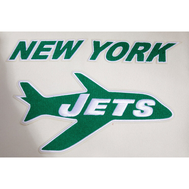 NFL Men’s New York Jets Retro Varsity Jacket - Image 12