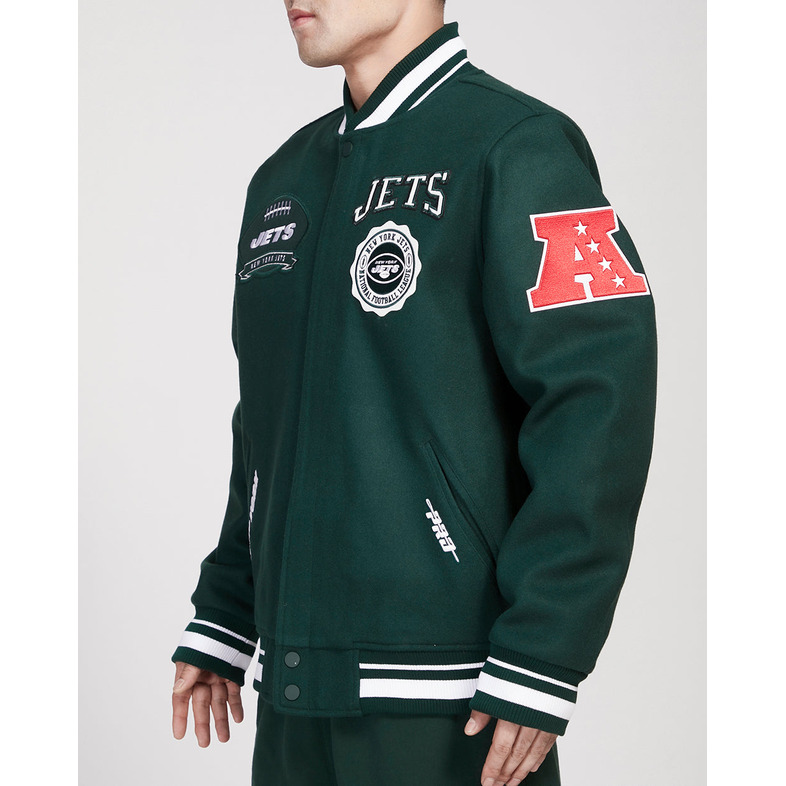 Men’s New York Jets Crest Emblem Jacket - Image 3