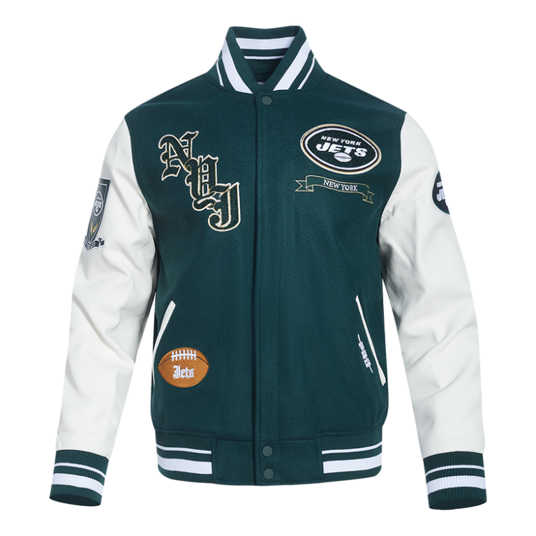 New York Jets Classic Men’s Letterman Jacket