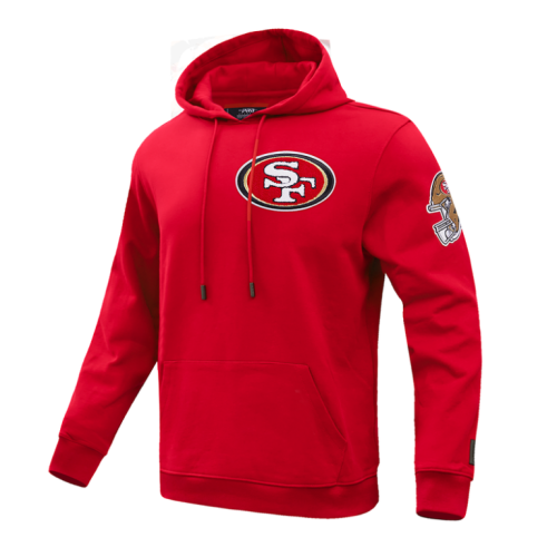 Men’s San Francisco 49ers Classic Red Hoodie