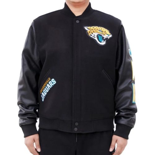 Jacksonville Jaguars Men’s Classic Wool Varsity Jacket