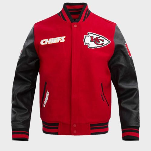 Kansas City Chiefs Retro Classics Rib Wool Varsity Jacket