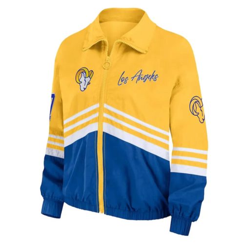 Los Angeles Rams Throwback Windbreaker Jacket