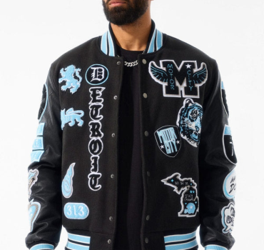 mens-detroit-lion-motown-black-varsity-jacket