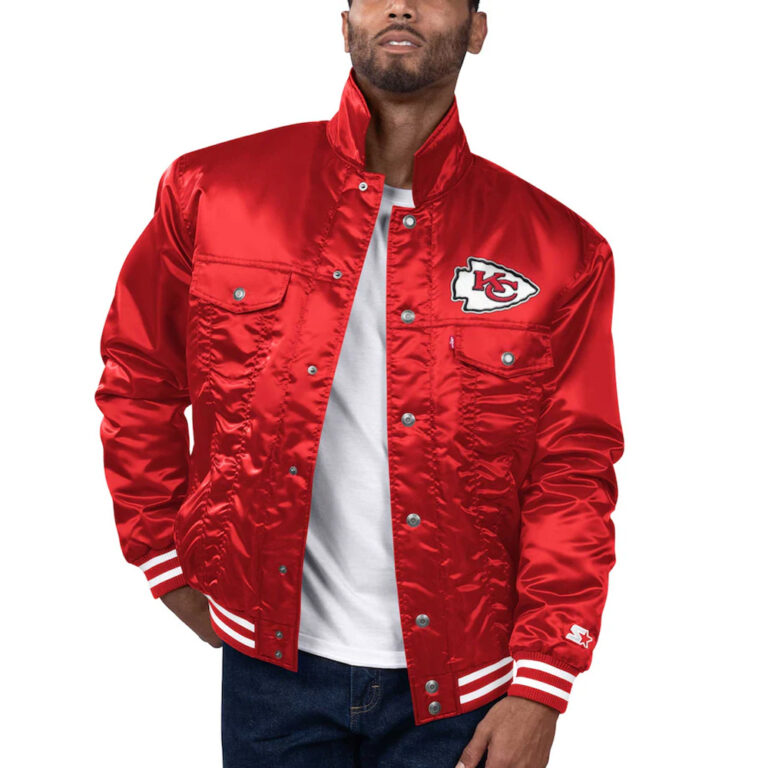 Men’s Kansas City Chiefs Trucker Full-Snap Jacket