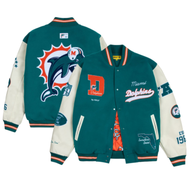 mens-miami-dolphins-scarlet-golf-aqua-letterman-jacket