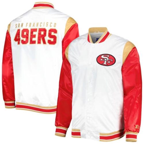 Men’s San Francisco 49ers Satin Starter jacket