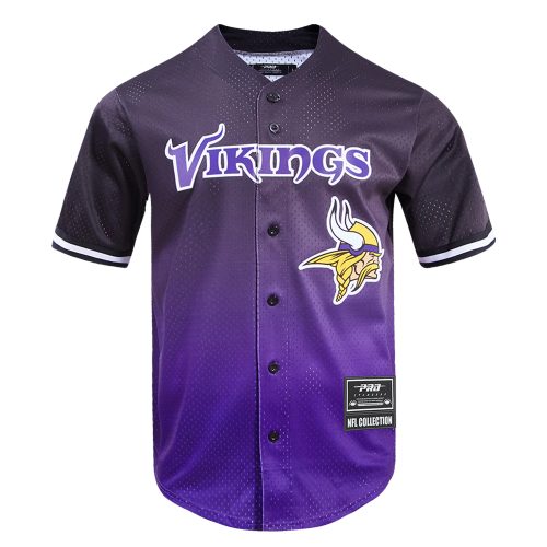 Minnesota Vikings Men’s Mesh Button Down Shirt