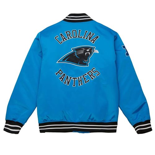 NFL Carolina Panthers Men’s Heavyweight Satin Jacket