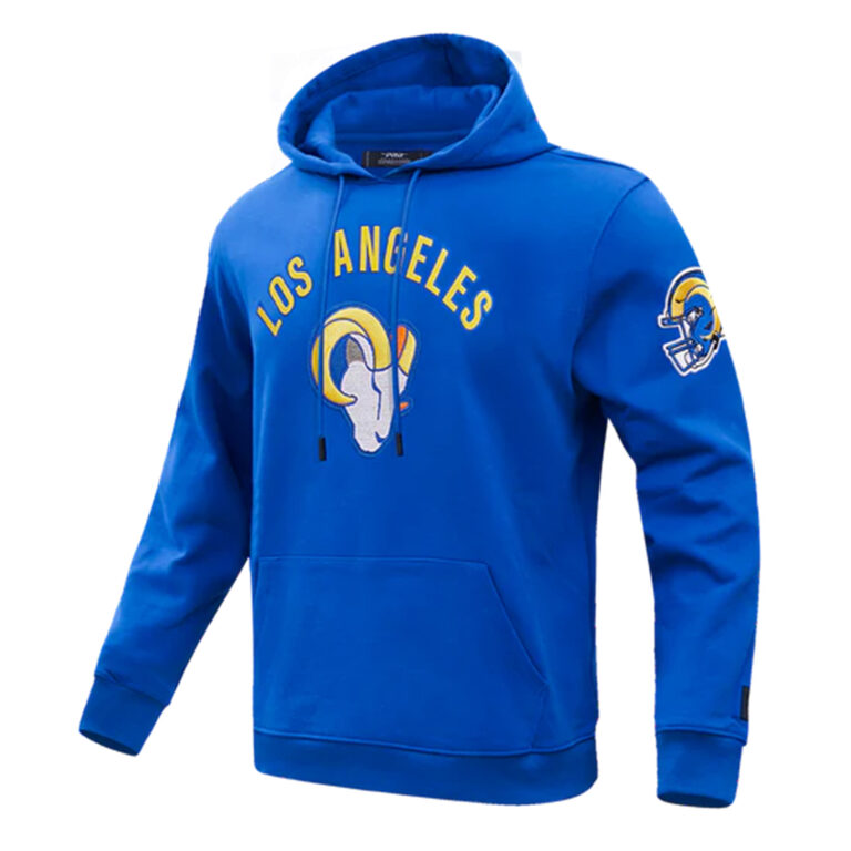 NFL Los Angeles Rams Classic Bristle Men’s Hoodie - Image 2