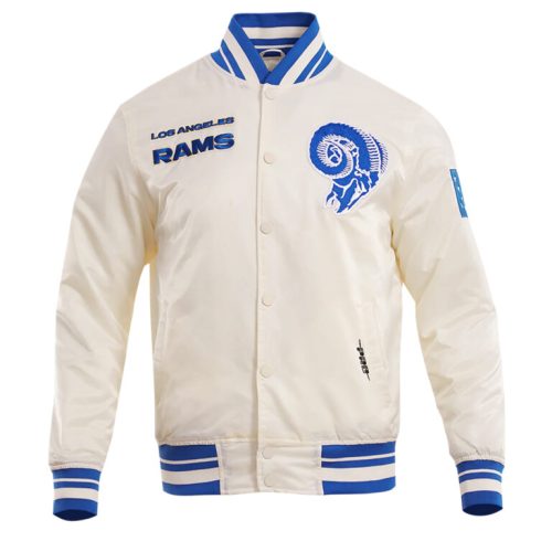 NFL Los Angeles Rams Retro Classic Men’s Satin Jacket