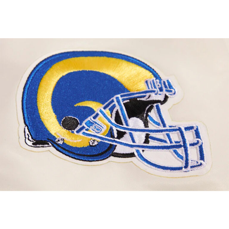NFL Los Angeles Rams Retro Classic Men’s Satin Jacket - Image 9