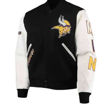 nfl-minnesota-vikings-black-and-white-letterman-jacket
