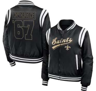 nfl-new-orleans-saints-black-satin-jacket