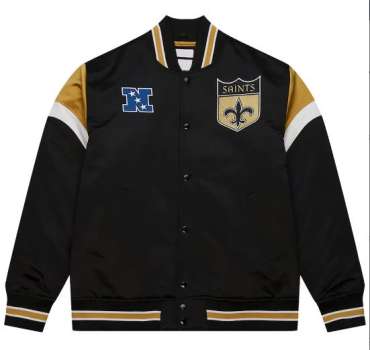 nfl-new-orleans-saints-mens-heavyweight-satin-jacket