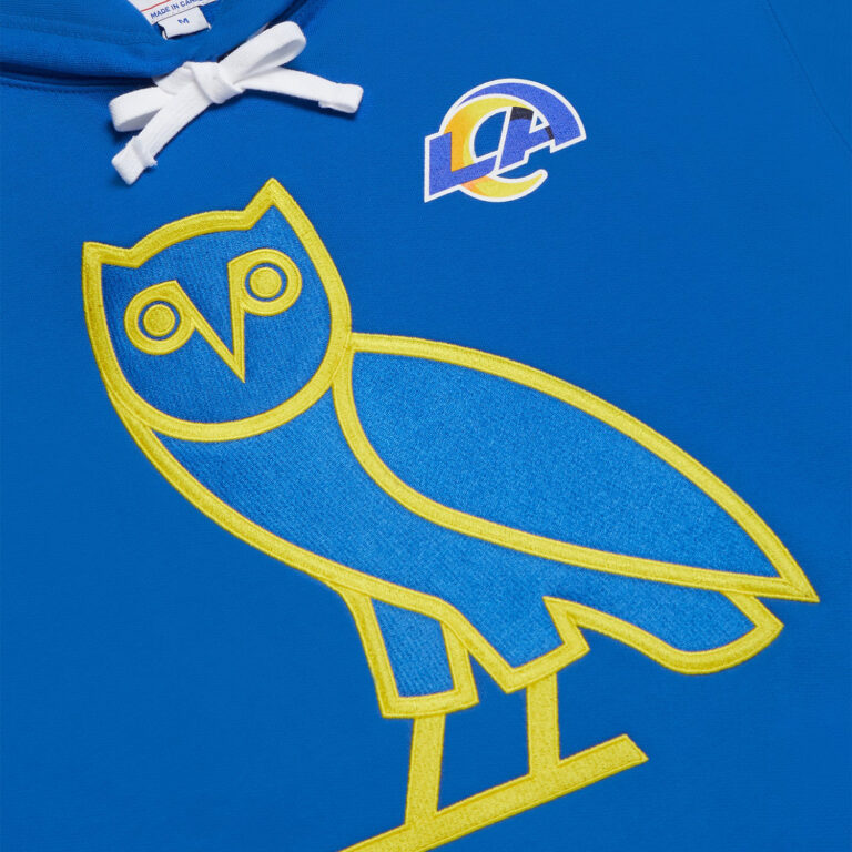 OVO x NFL Los Angeles Rams Fleece Hoodie - Image 3