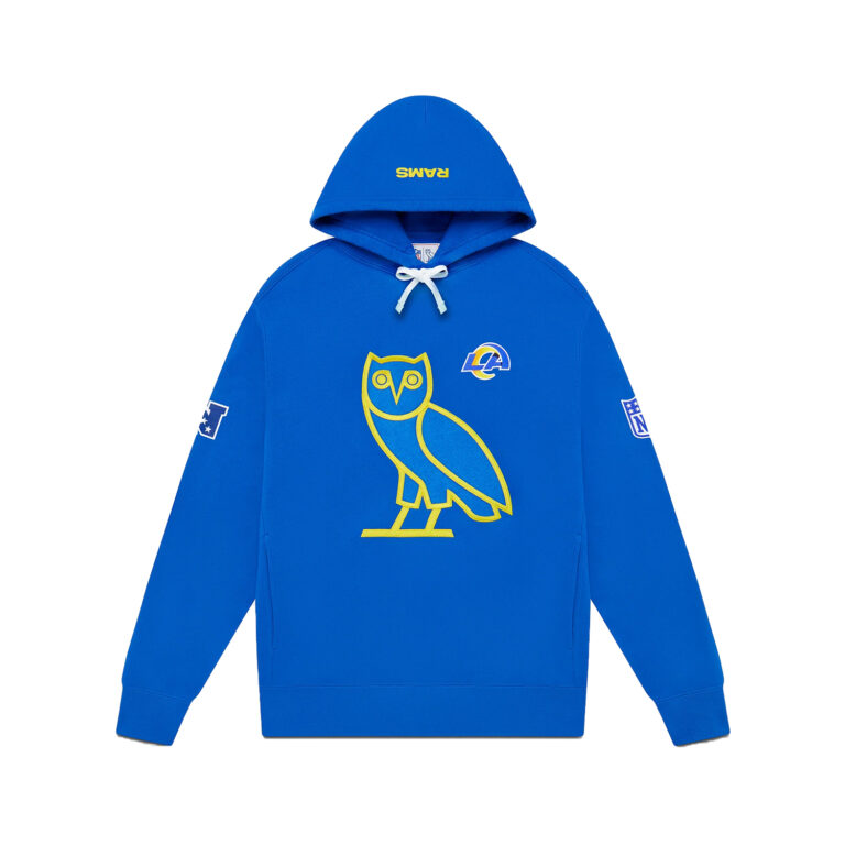 OVO x NFL Los Angeles Rams Fleece Hoodie