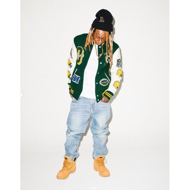 NFL Green Bay Packers OVO Varsity Jacket - Image 3