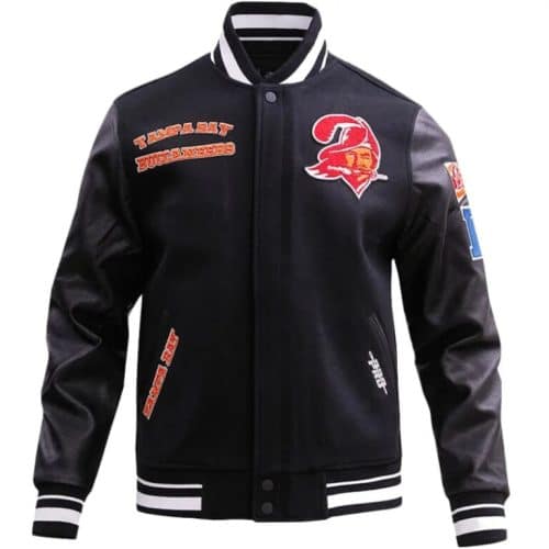 NFL Tampa Bay Retro Classic Leather Jacket