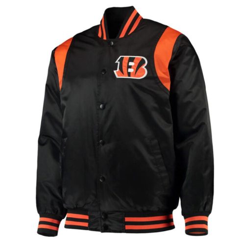 NFL Cincinnati Bengals Prime Time Men Black Jacket