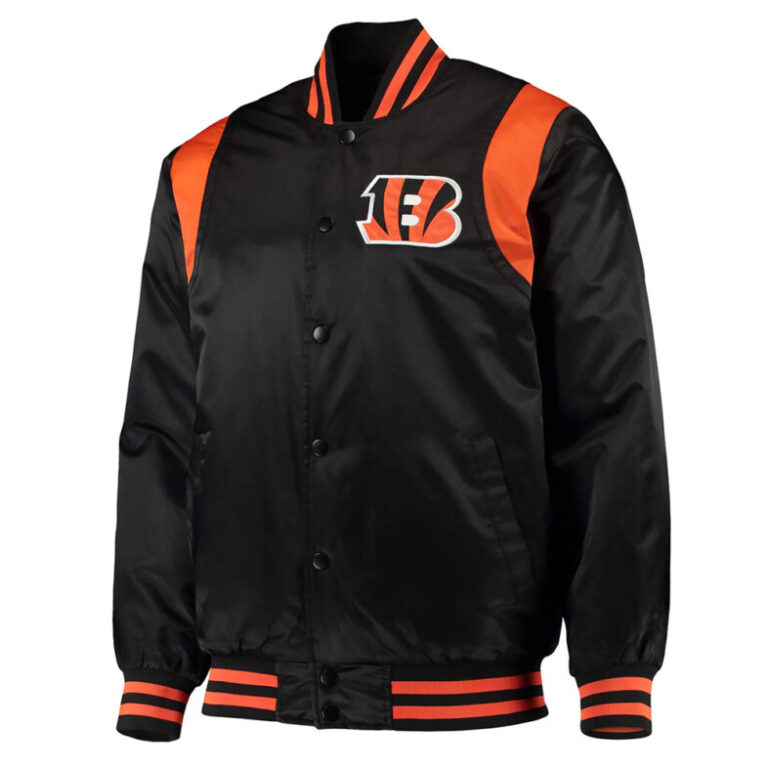 NFL Cincinnati Bengals Prime Time Men Black Jacket