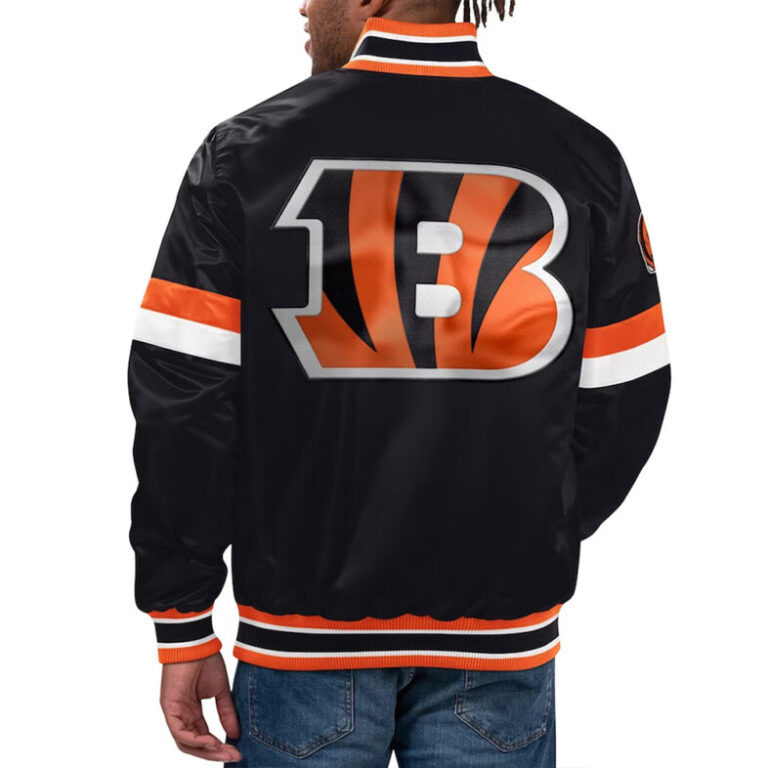 NFL Cincinnati Bengals Prime Time Men Black Jacket - Image 2