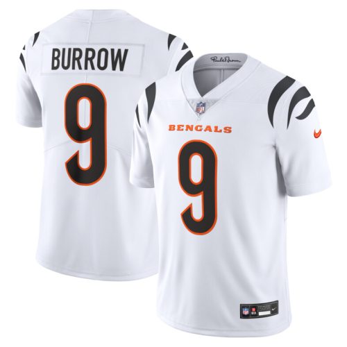 Unisex Cincinnati Bengals Joe Burrow White Jersey