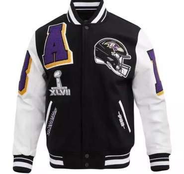 mens-baltimore-ravens-mashup-rib-black-white-varsity-wool-letterman-jacket