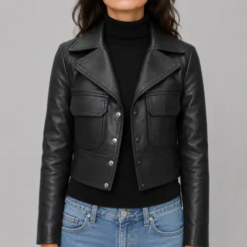April O’Neil Teenage Mutant Ninja Turtles Black Jacket