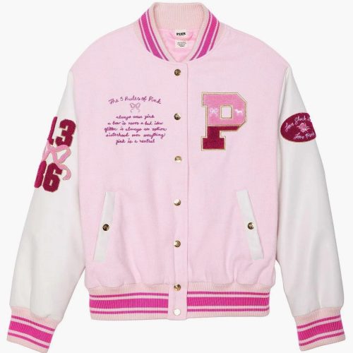 You + The Boyfriend Varsity Jacket 4 Eva