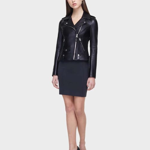 Black Moto Leather Jacket